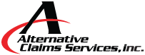 Alternative Claims Services Logo Black